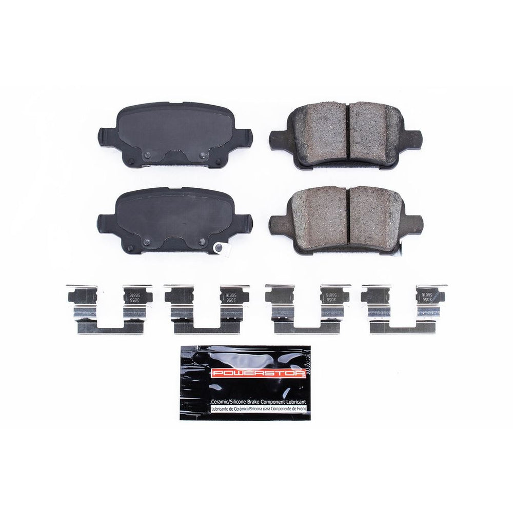 Power Stop Z23 COATED KIT W/ PC CALS CPC1857-23