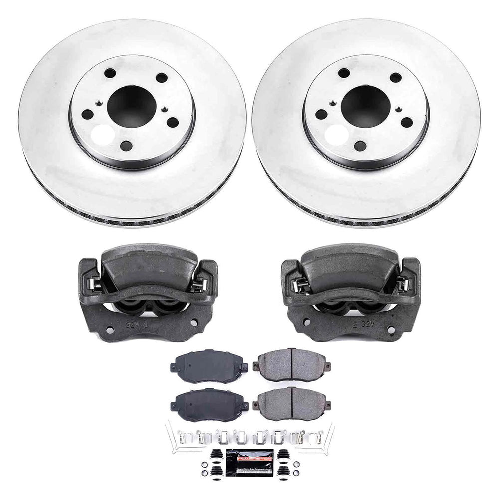 Power Stop Z23 COATED KIT W/ AS CALS CPR1077A-23