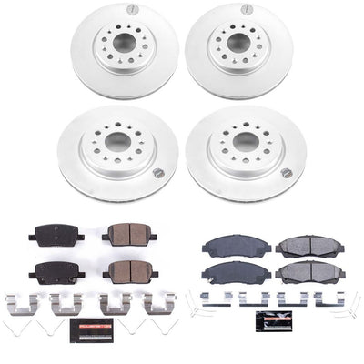 Power Stop Z23 COATED BRAKE KIT CPK7410-23