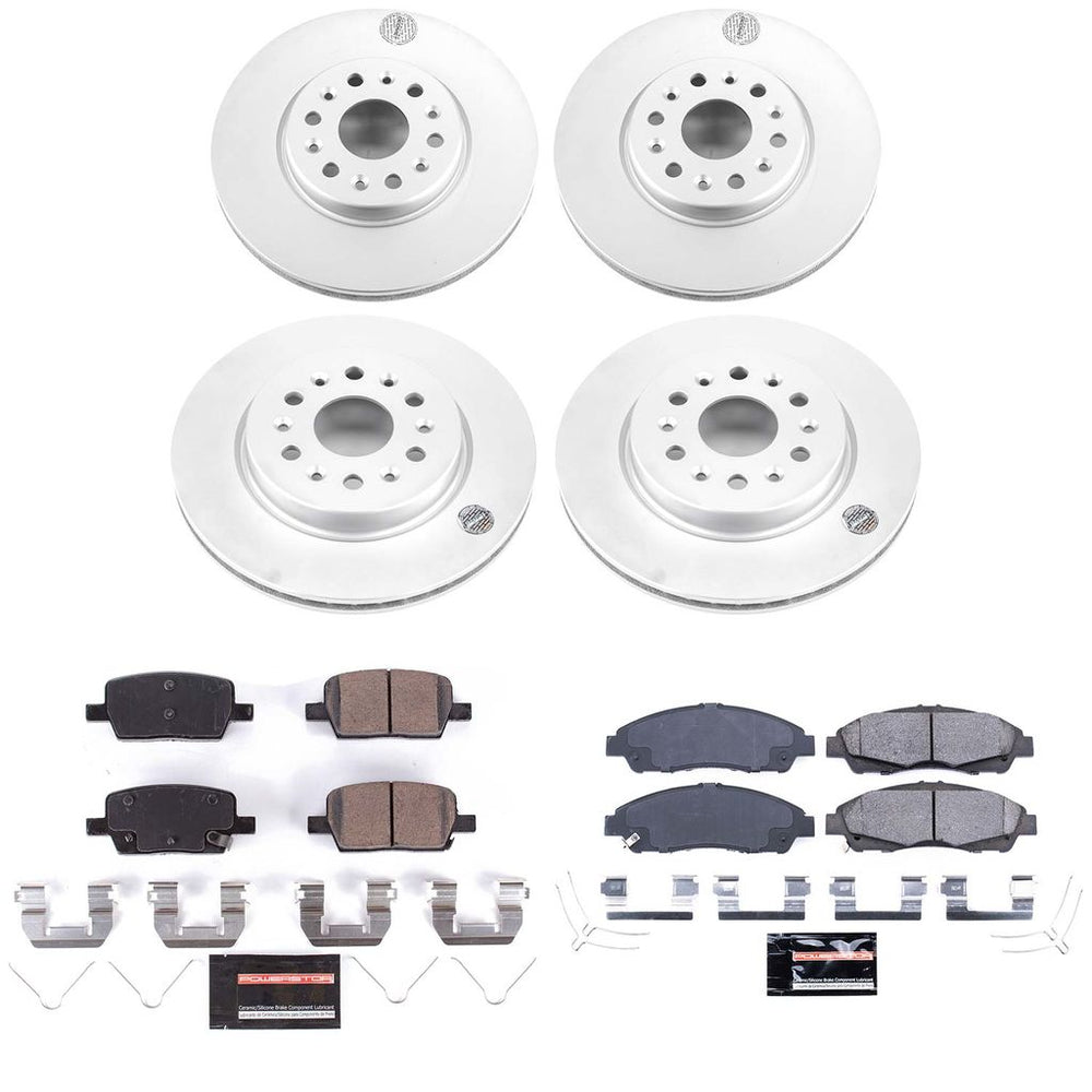 Power Stop Z23 COATED BRAKE KIT CPK7410-23