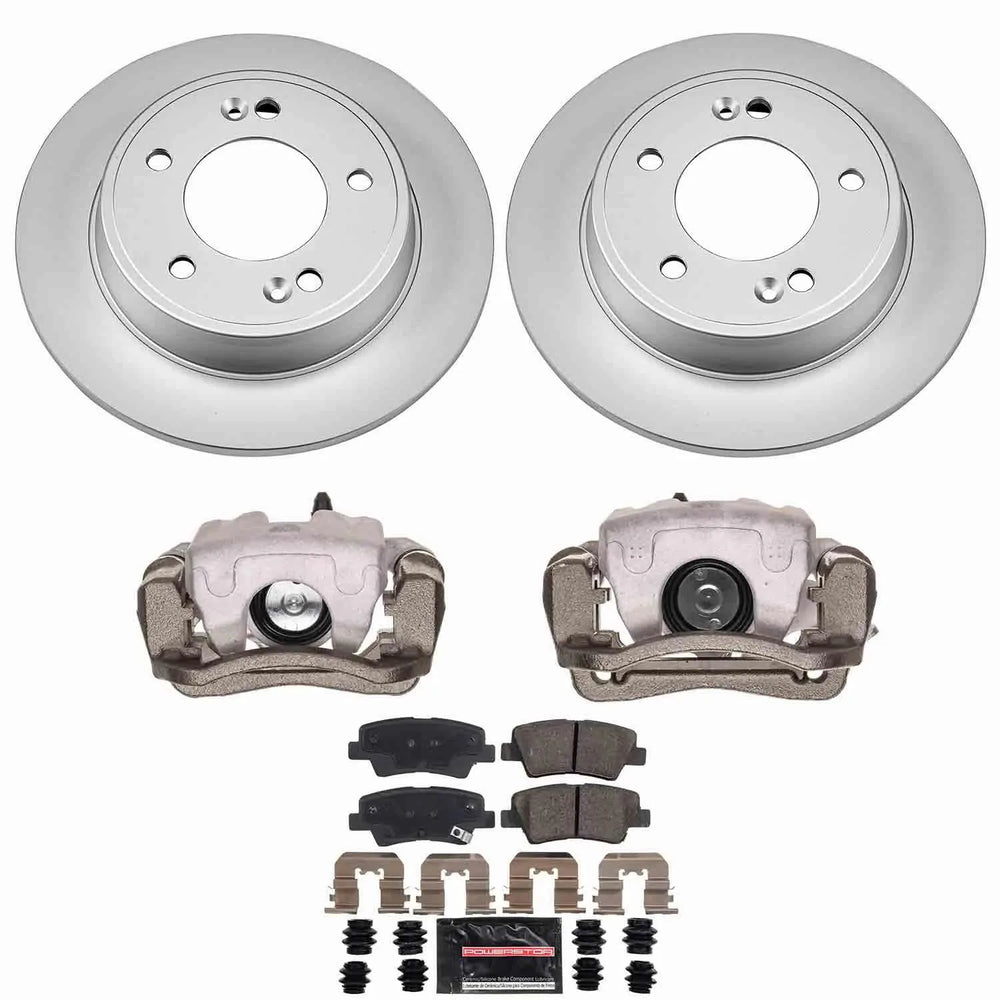 Power Stop Z23 COATED KIT W/ PC CALS CPC6501B-23