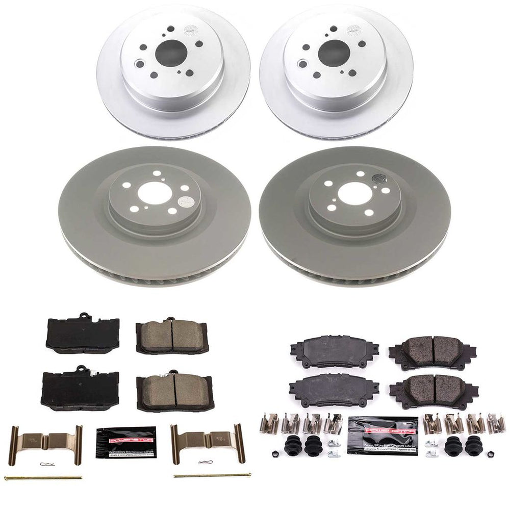 Power Stop Z23 COATED BRAKE KIT CPK8453-23