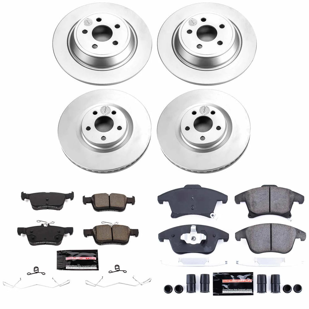 Power Stop Z23 COATED BRAKE KIT CPK8541-23