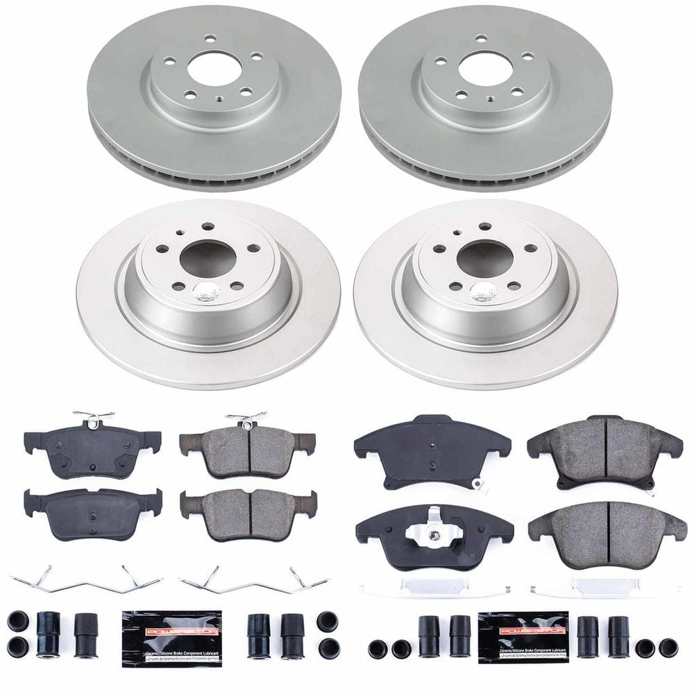 Power Stop Z23 COATED BRAKE KIT CPK6556-23