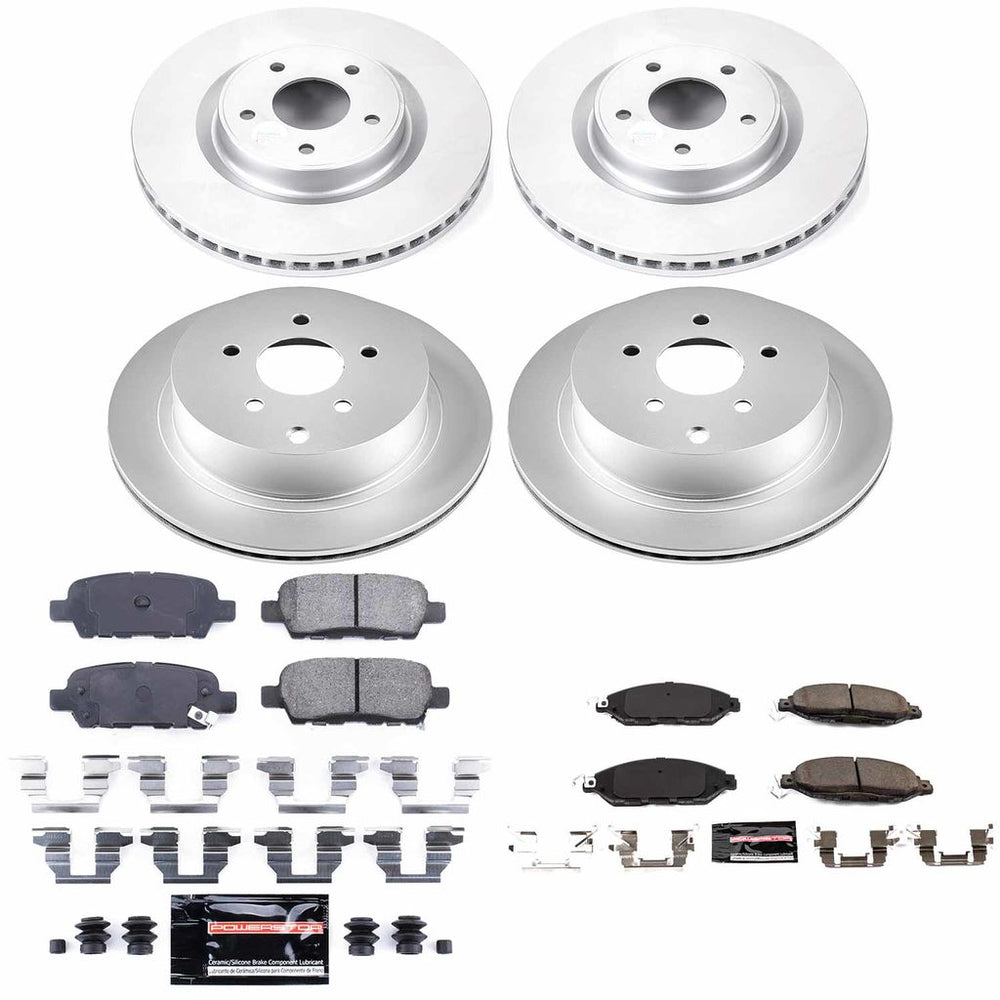 Power Stop Z23 COATED BRAKE KIT CPK6497-23