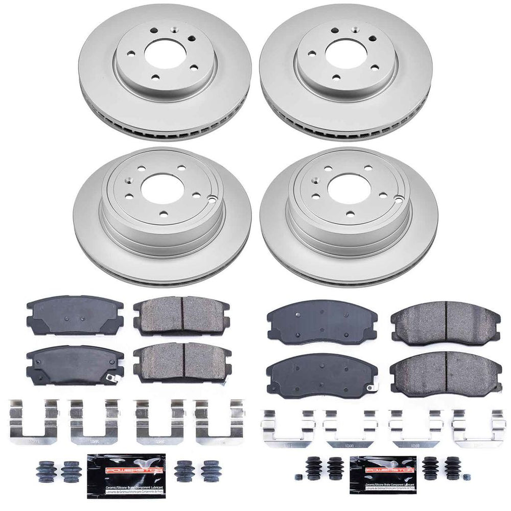 Power Stop Z23 COATED BRAKE KIT CPK2091-23