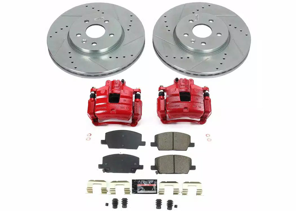 Power Stop Z23 COATED KIT W/ AS CALS CPR8316-23
