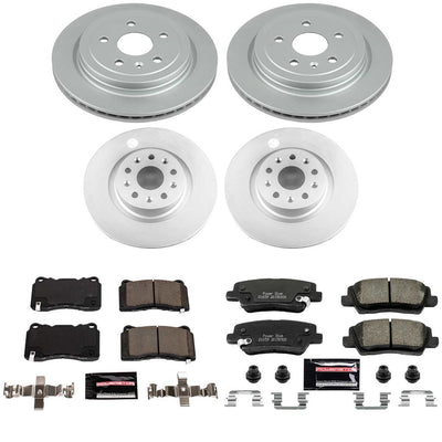 Power Stop Z23 COATED BRAKE KIT CPK7817-23