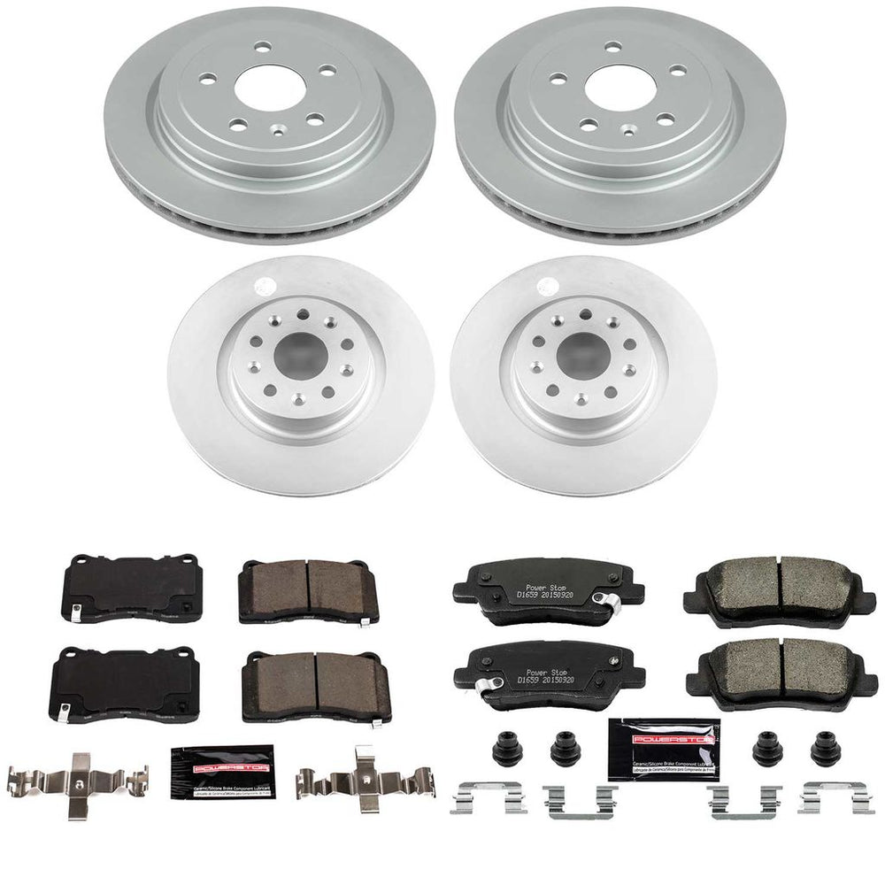 Power Stop Z23 COATED BRAKE KIT CPK7817-23