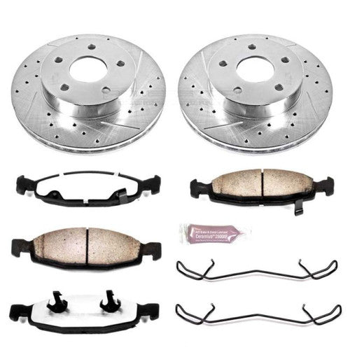 Power Stop Z36 COATED KIT W/ AS CALS CPR2147-36