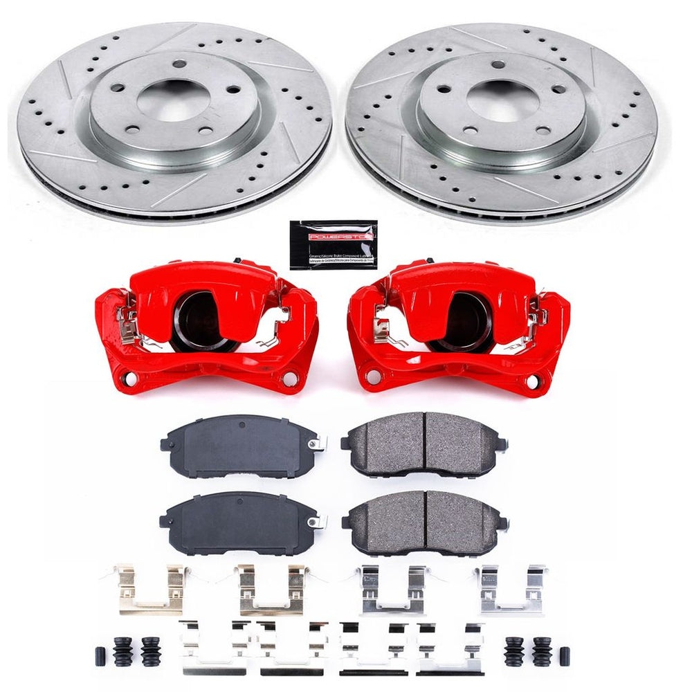 Power Stop Z23 COATED KIT W/ PC CALS CPC5217A-23