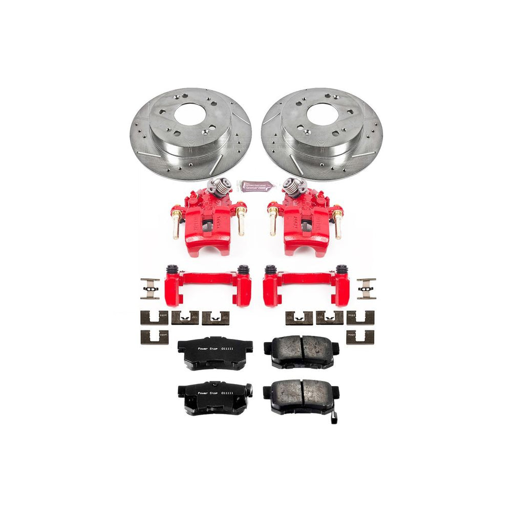 Power Stop Z23 COATED KIT W/ PC CALS CPC1243B-23