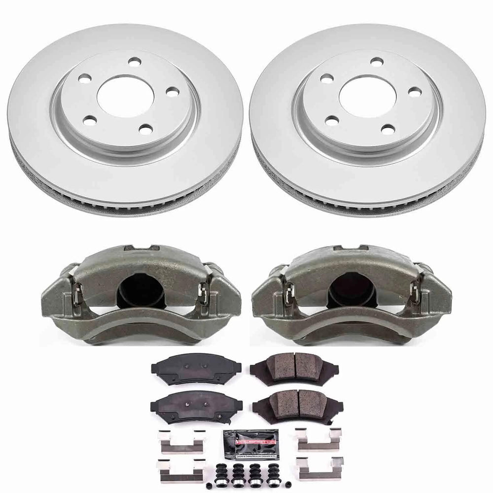 Power Stop Z23 COATED KIT W/ AS CALS CPR1586-23