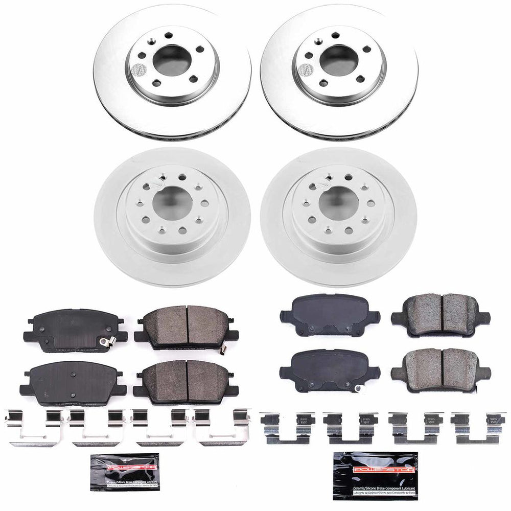 Power Stop Z23 COATED BRAKE KIT CPK7566-23