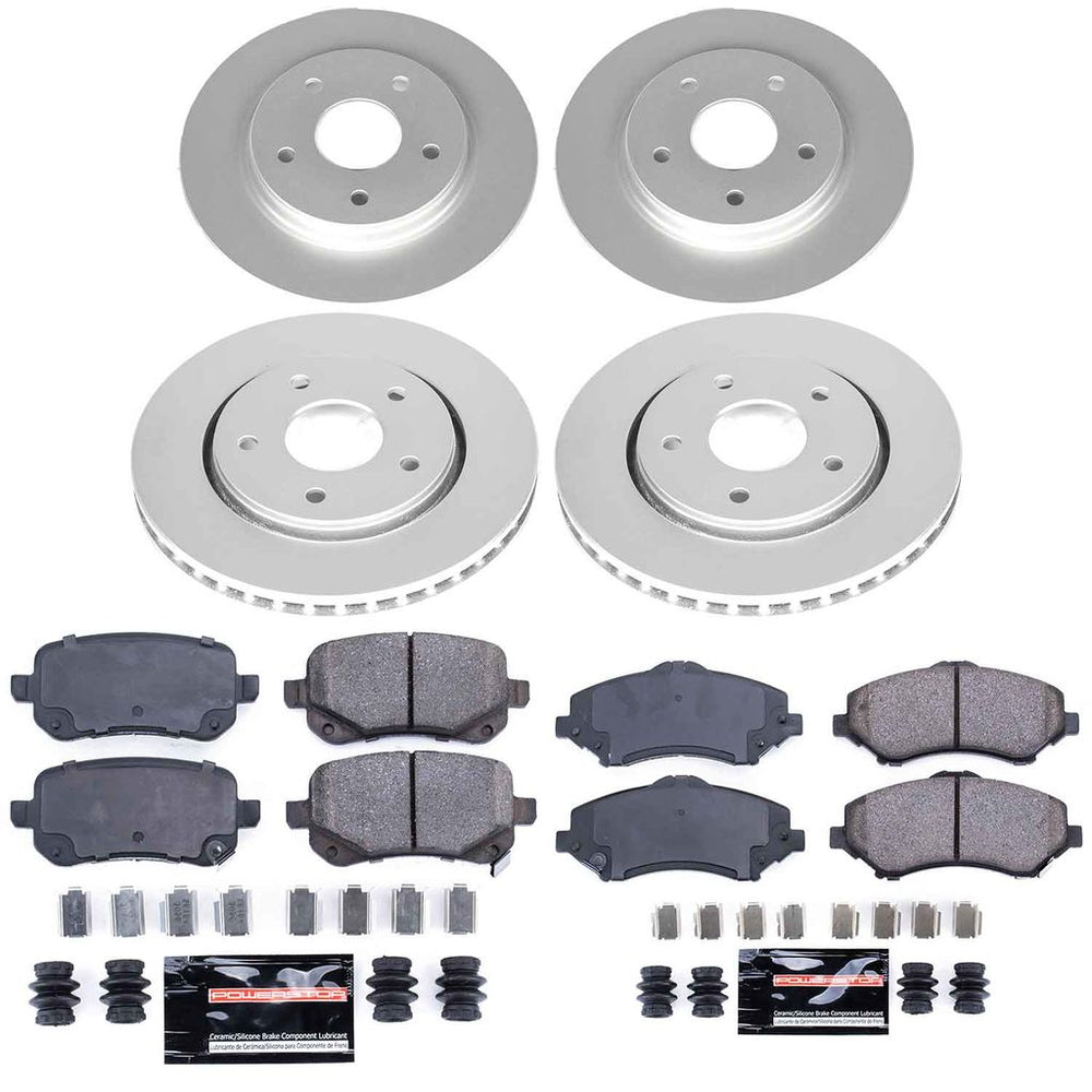 Power Stop Z23 COATED BRAKE KIT CPK4015-23