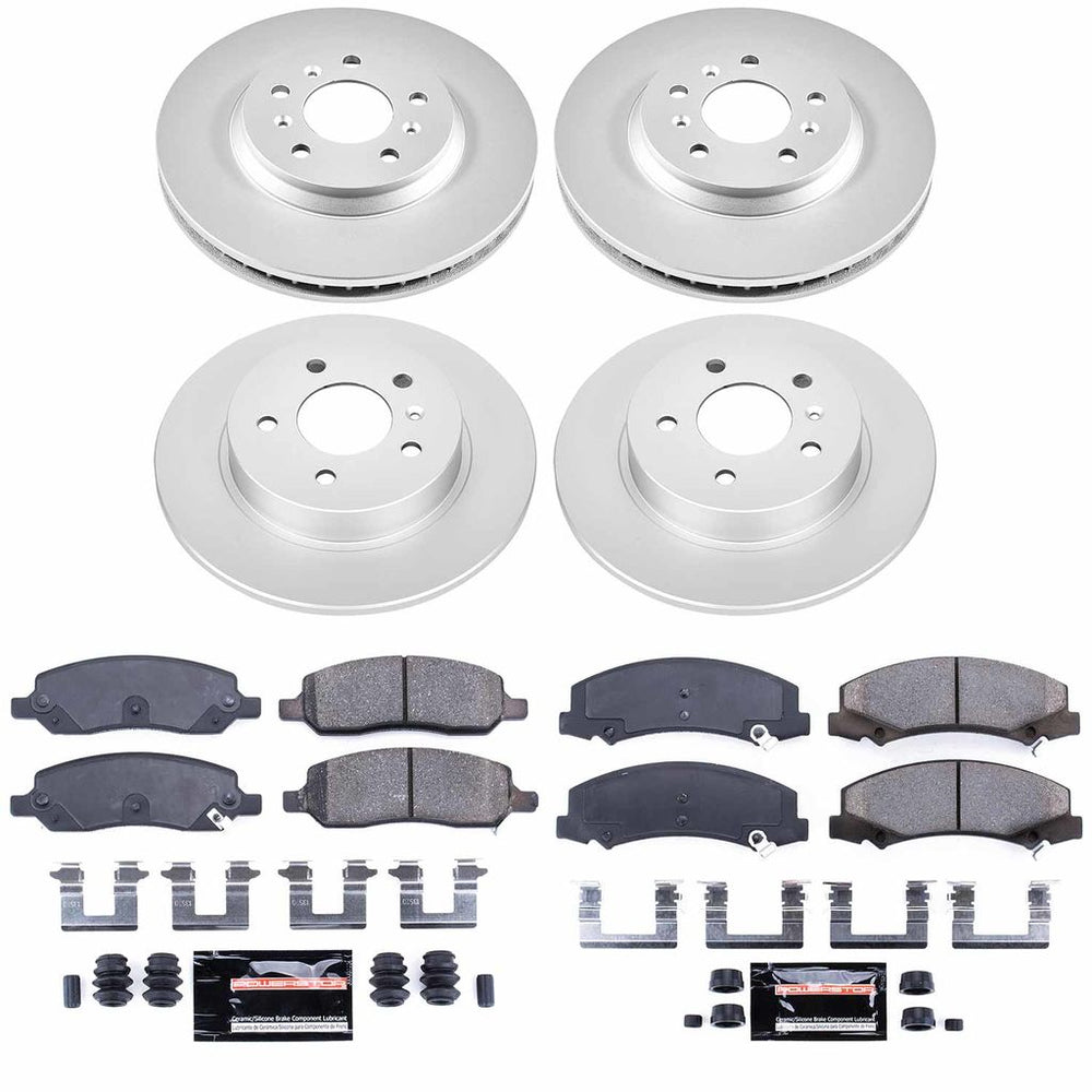 Power Stop Z23 COATED BRAKE KIT CPK4096-23
