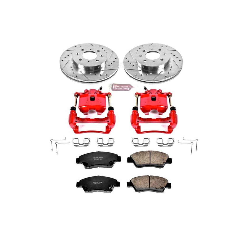 Power Stop Z23 COATED KIT W/ PC CALS CPC696-23