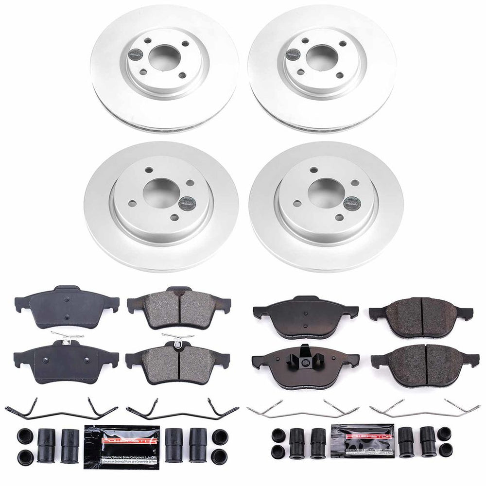 Power Stop Z23 COATED BRAKE KIT CPK7911-23