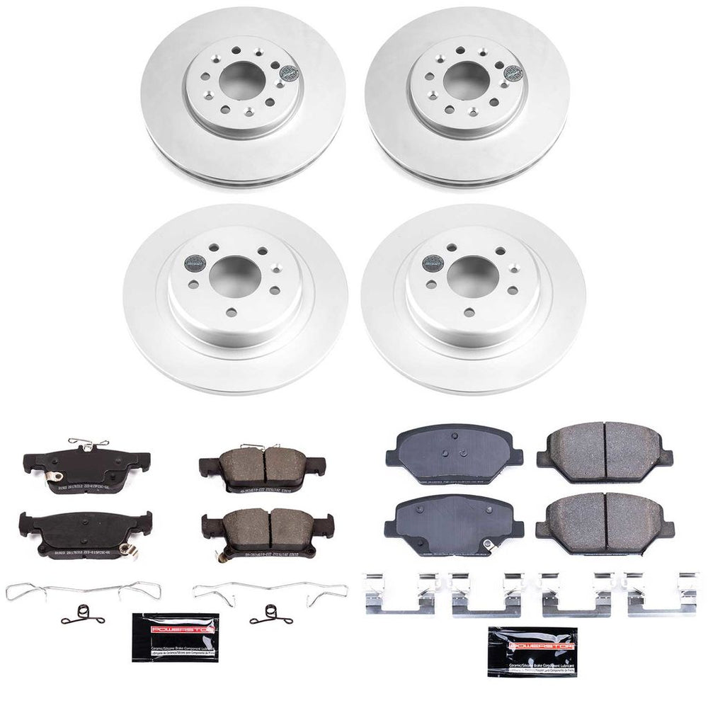 Power Stop Z23 COATED BRAKE KIT CPK7556-23