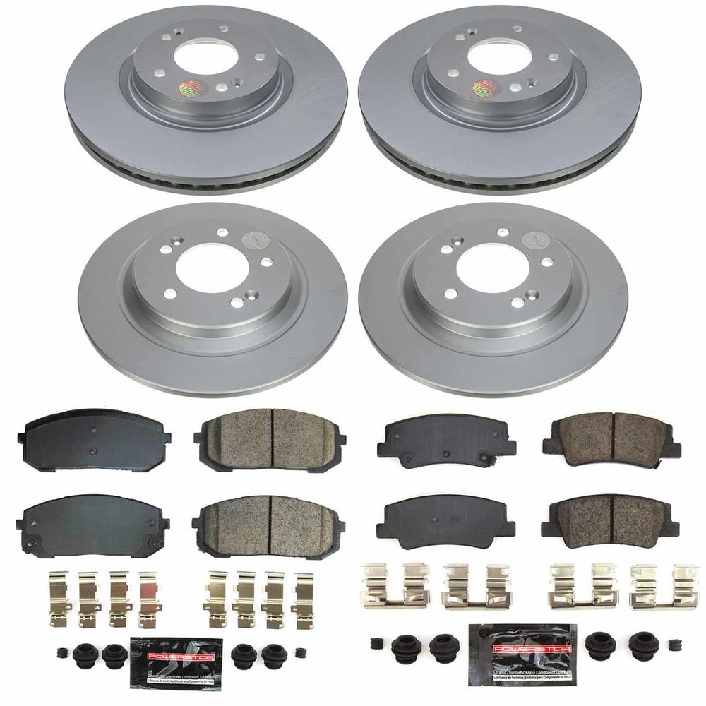 Power Stop Z23 COATED BRAKE KIT CPK8809-23