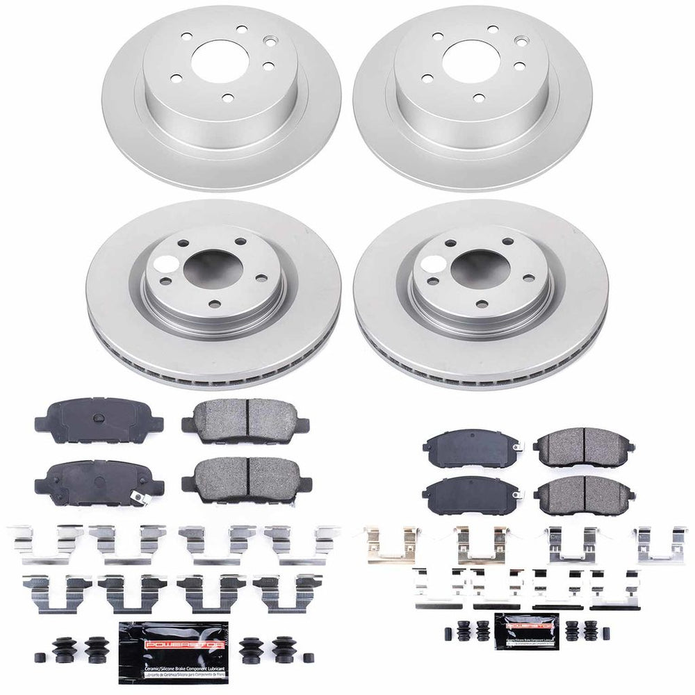 Power Stop Z23 COATED BRAKE KIT CPK9141-23