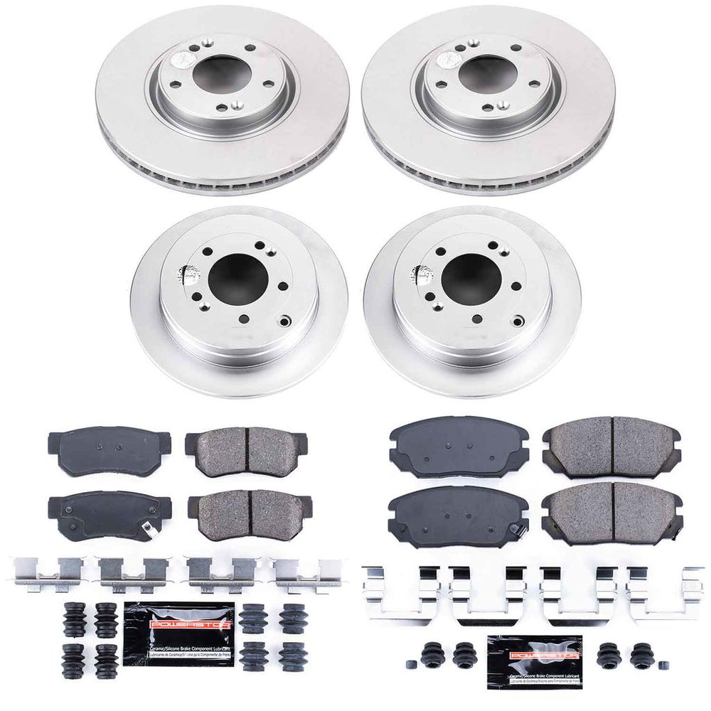 Power Stop Z23 COATED BRAKE KIT CPK4440-23