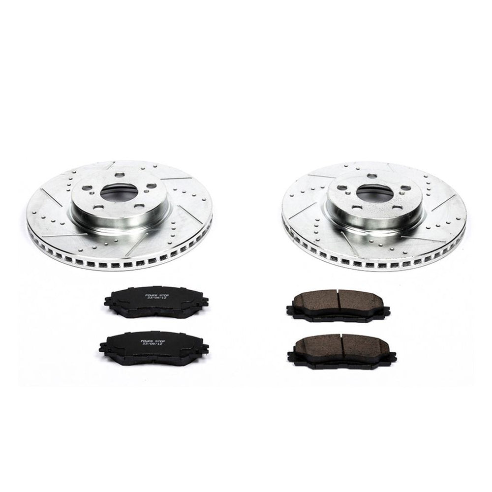 Power Stop Z23 COATED KIT W/ AS CALS CPR4669-23