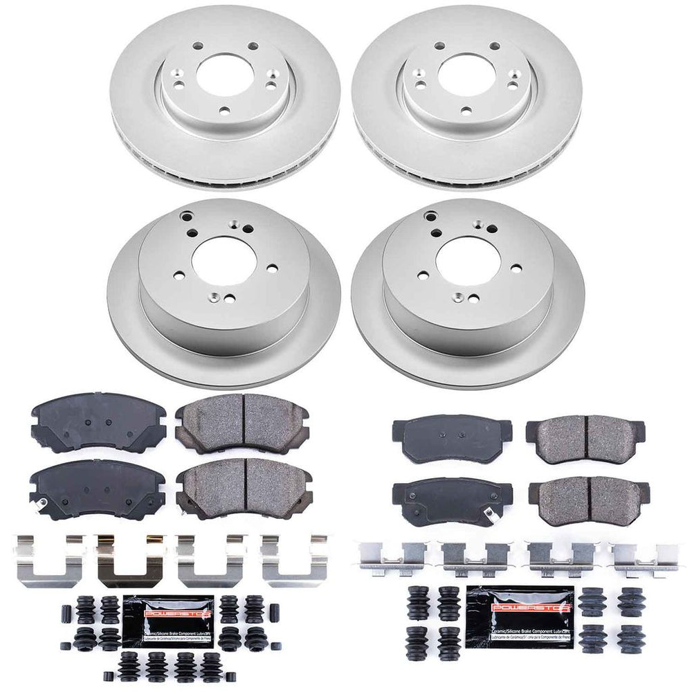 Power Stop Z23 COATED BRAKE KIT CPK4448-23