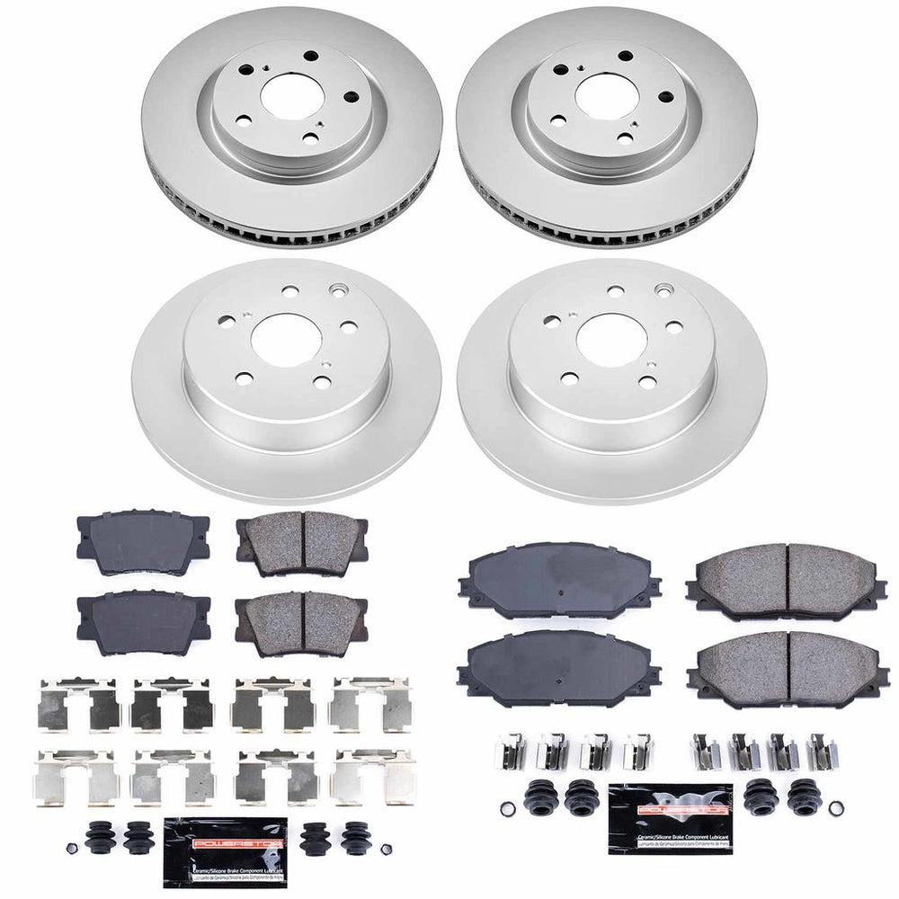 Power Stop Z23 COATED BRAKE KIT CPK4101-23