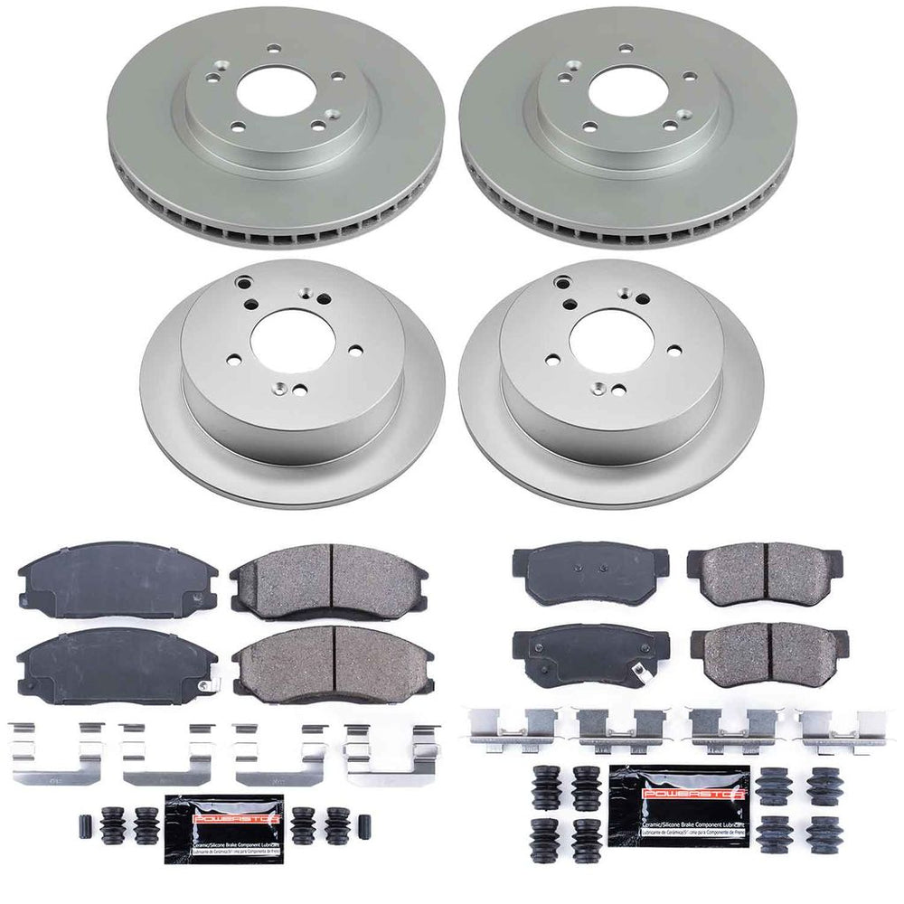 Power Stop Z23 COATED BRAKE KIT CPK4446-23