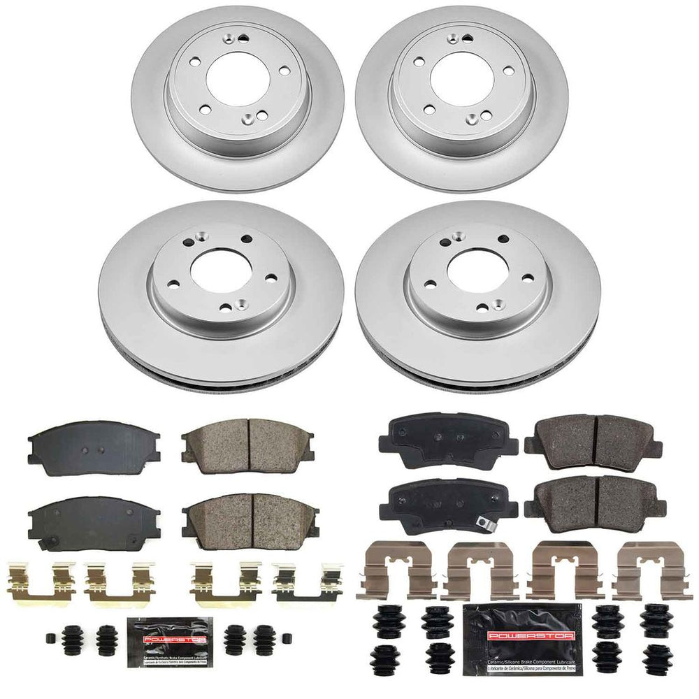 Power Stop Z23 COATED BRAKE KIT CPK8686-23