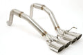 Axle-Back Exhaust System, 2.5-Inch Mandrel-Bent Stainless