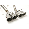 Axle-Back Exhaust System, 2.5-Inch Mandrel-Bent Stainless