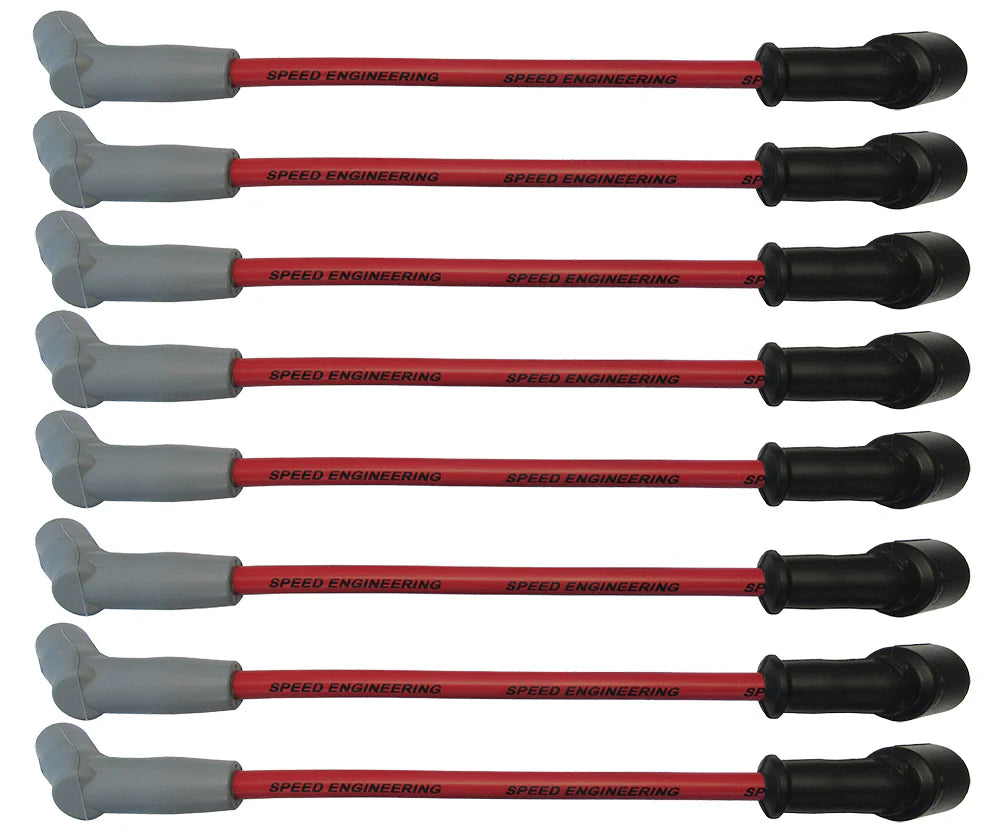 LT1 & LT4 12-Inch Spark Plug Wire Set, 45-Degree Boots