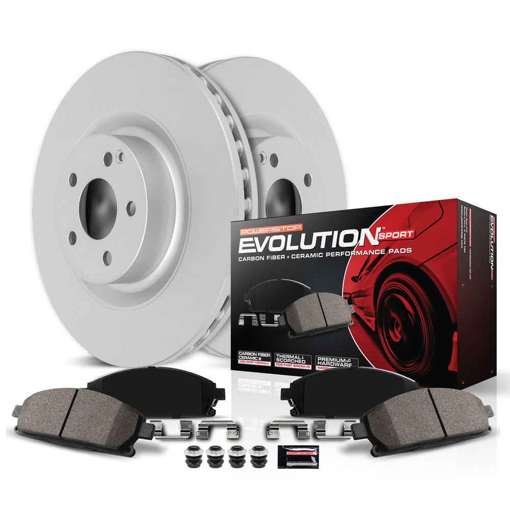 Power Stop Z23 COATED BRAKE KIT CPK9241-23