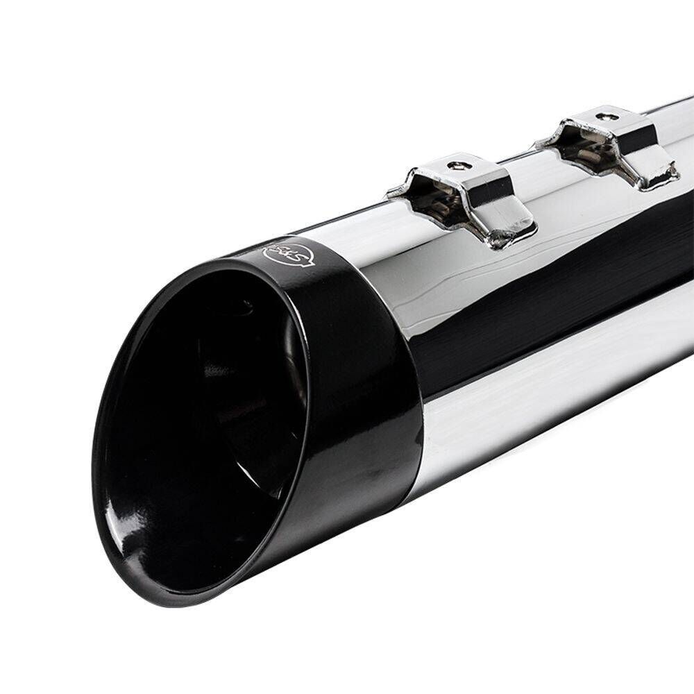 Mk45 Muffler with Black Cutlass End Cap