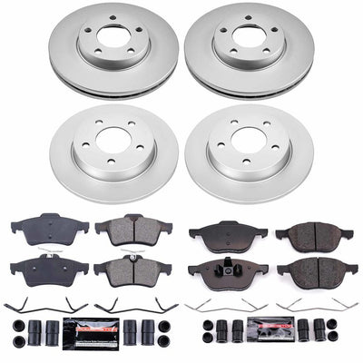 Power Stop Z23 COATED BRAKE KIT CPK121-23