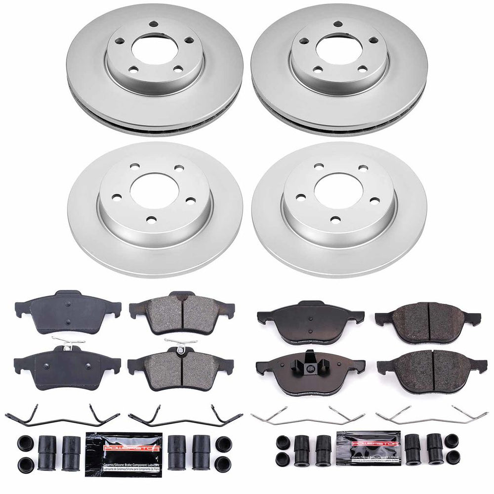 Power Stop Z23 COATED BRAKE KIT CPK121-23