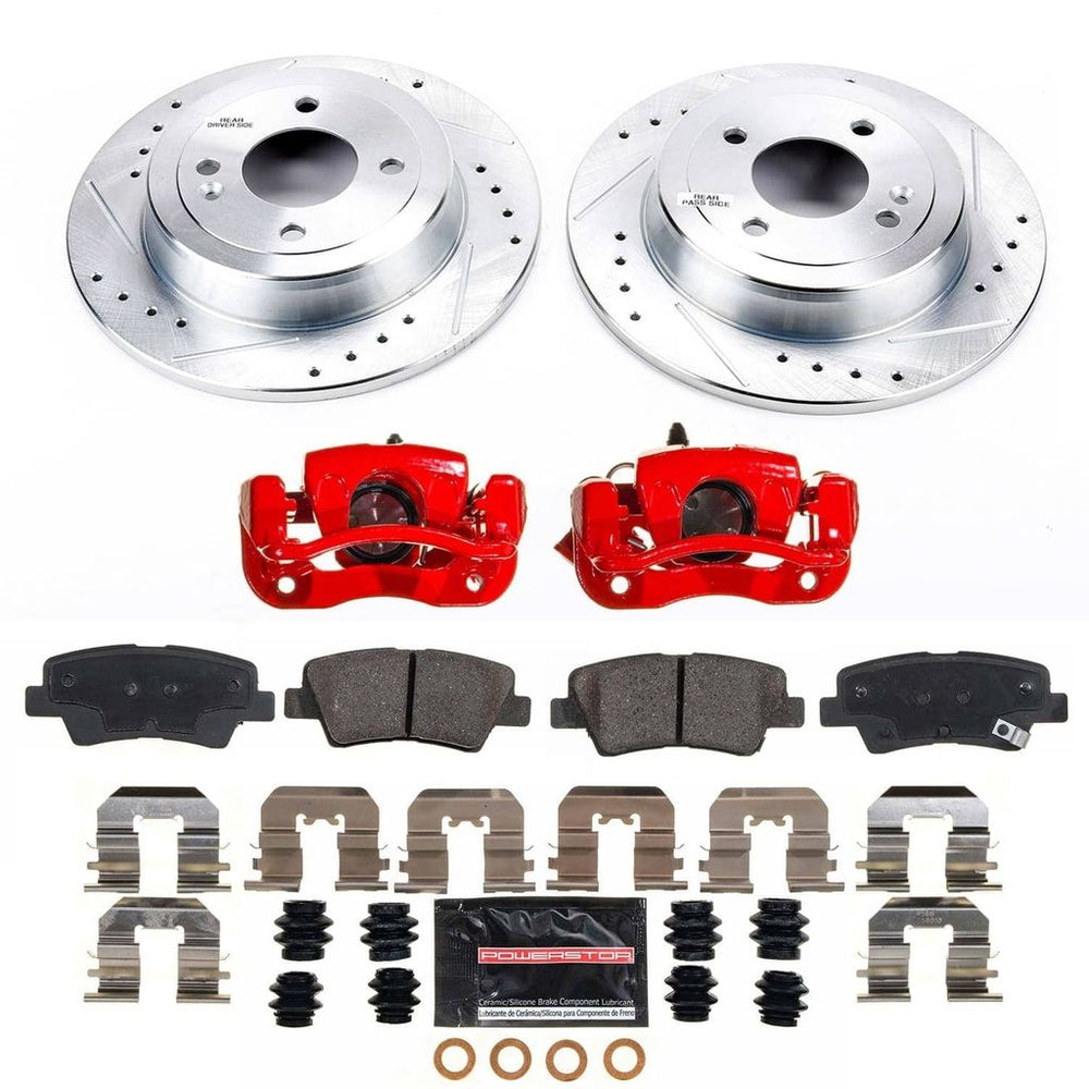 Power Stop Z23 COATED KIT W/ AS CALS CPR6507A-23