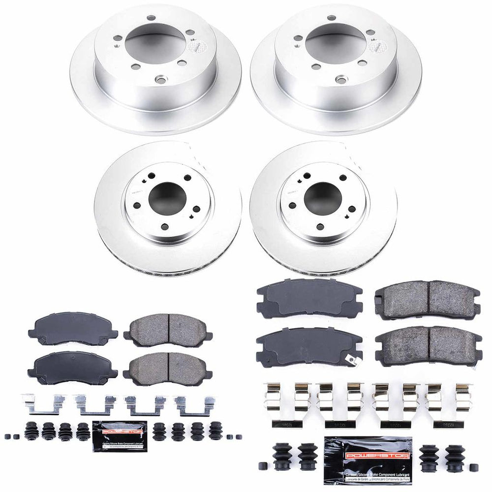 Power Stop Z23 COATED BRAKE KIT CPK1683-23