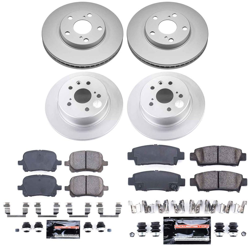 Power Stop Z23 COATED BRAKE KIT CPK6345-23