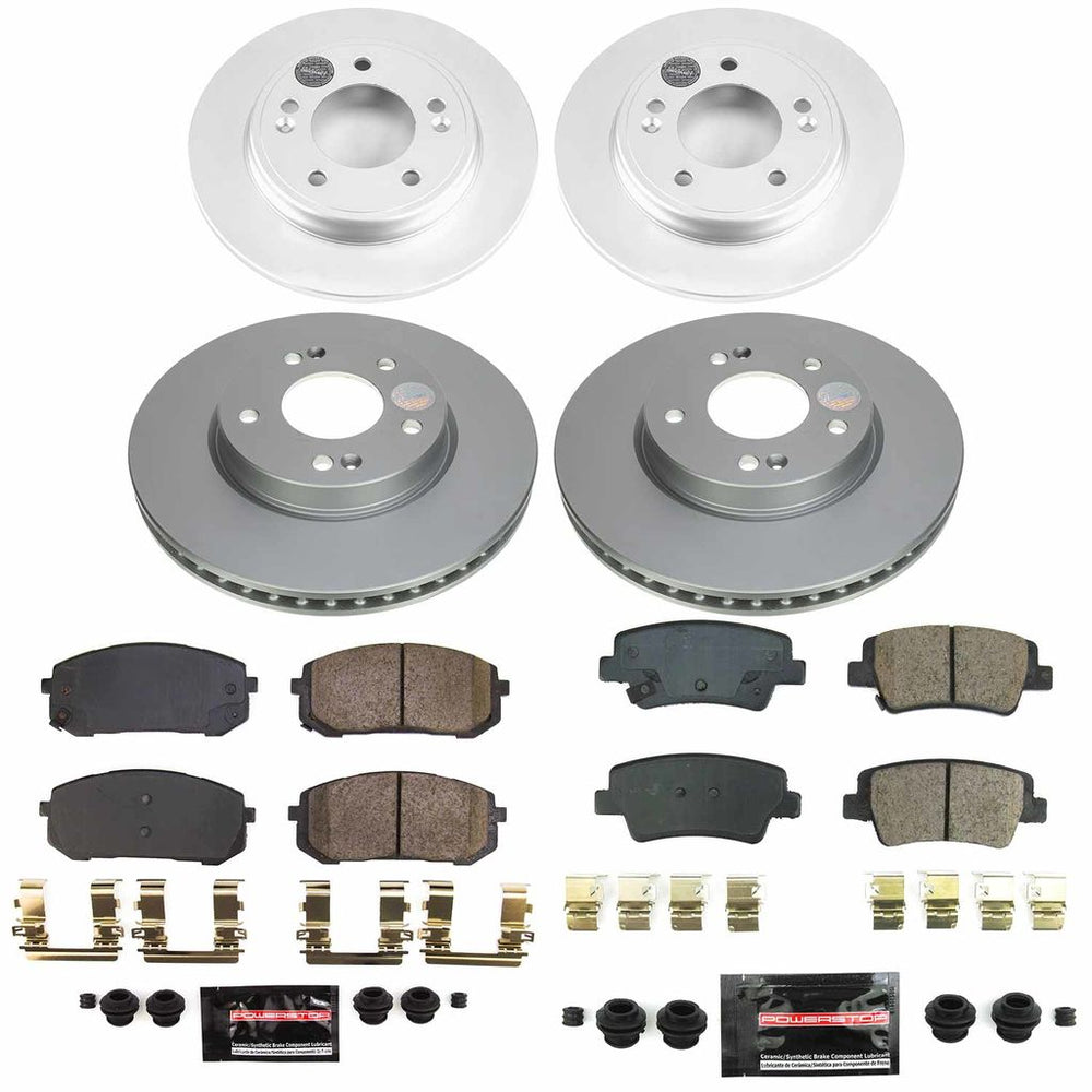 Power Stop Z23 COATED BRAKE KIT CPK8808-23