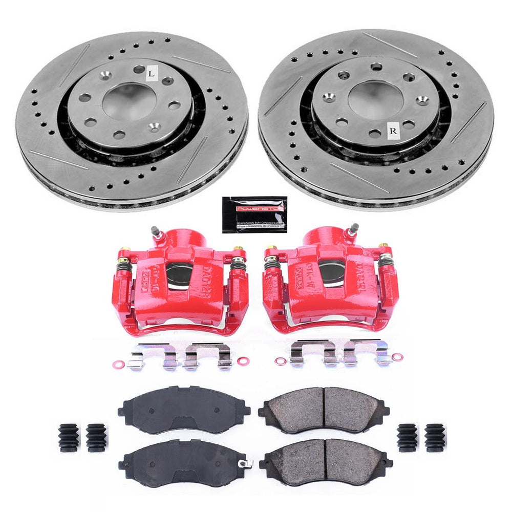 Power Stop Z23 COATED KIT W/ AS CALS CPR5893-23