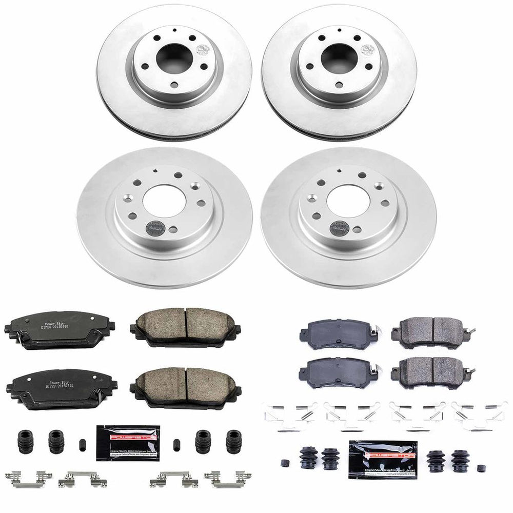 Power Stop Z23 COATED BRAKE KIT CPK7607-23