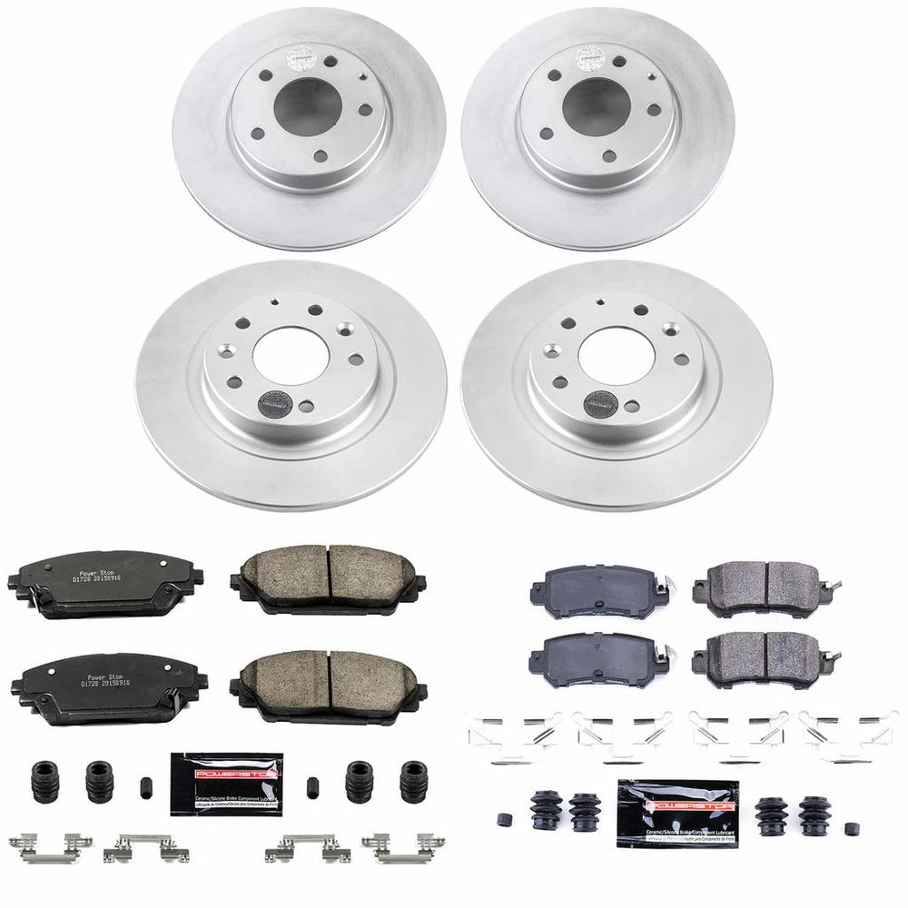 Power Stop Z23 COATED BRAKE KIT CPK7608-23