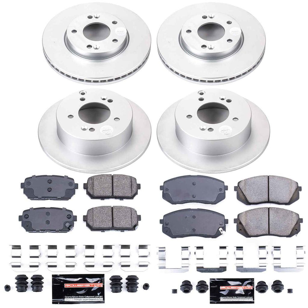 Power Stop Z23 COATED BRAKE KIT CPK5852-23