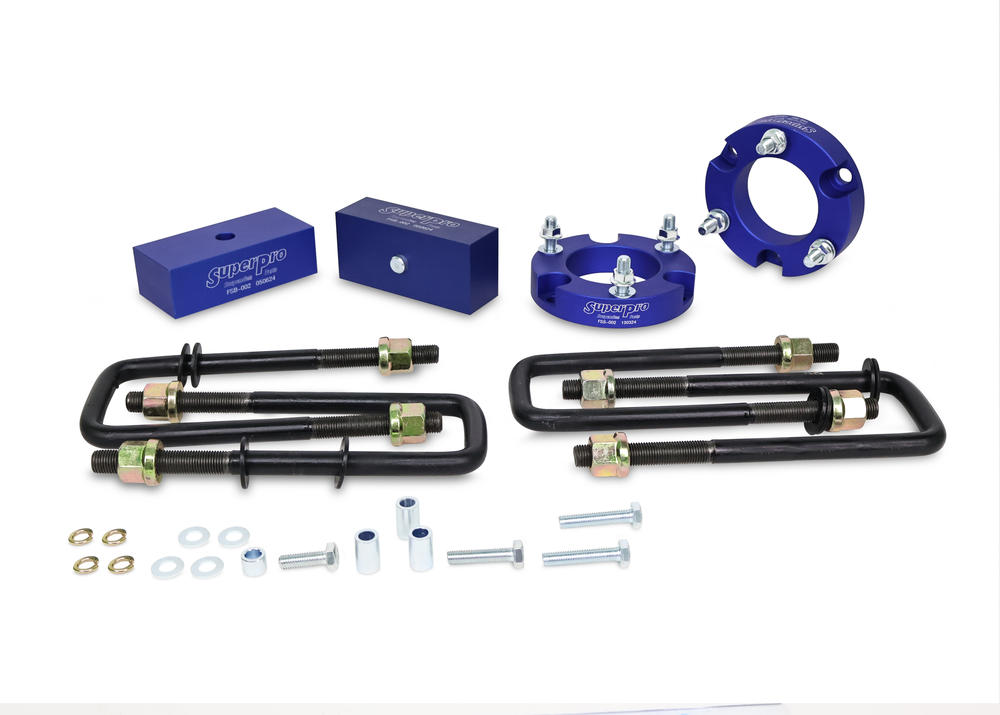 Superpro 15-25 Toyota Hilux (GGN125R/GUN126R/136R) 4WD Front & Rear 45mm Block Spacer Kit - Ezy Lift