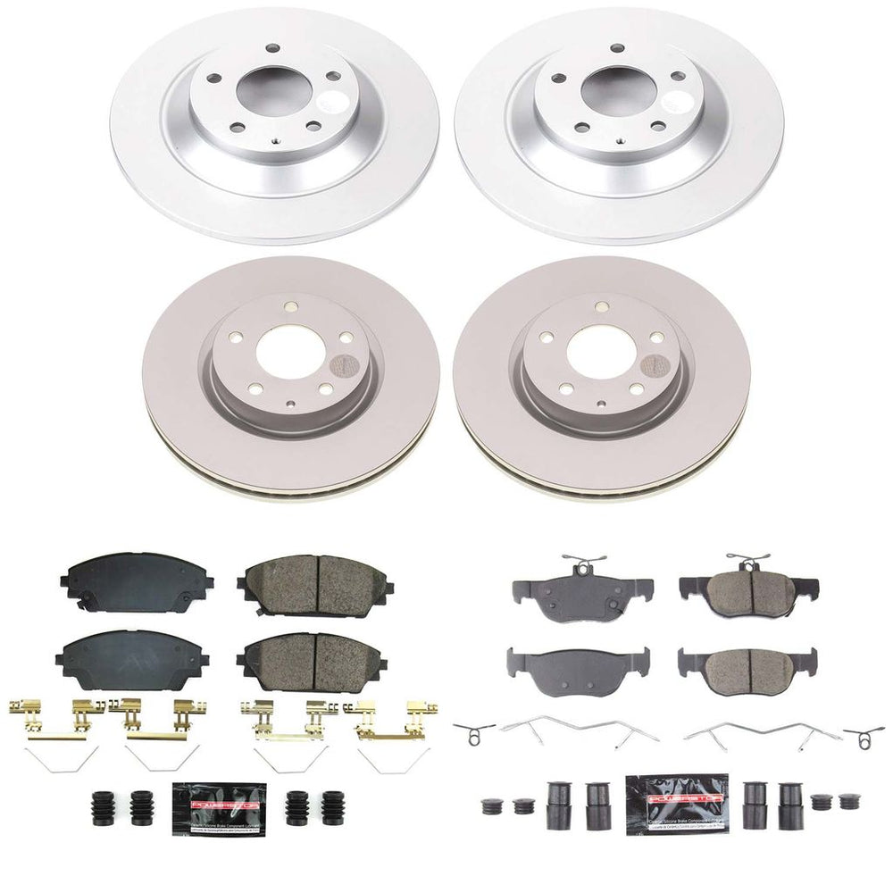 Power Stop Z23 COATED BRAKE KIT CPK9137-23