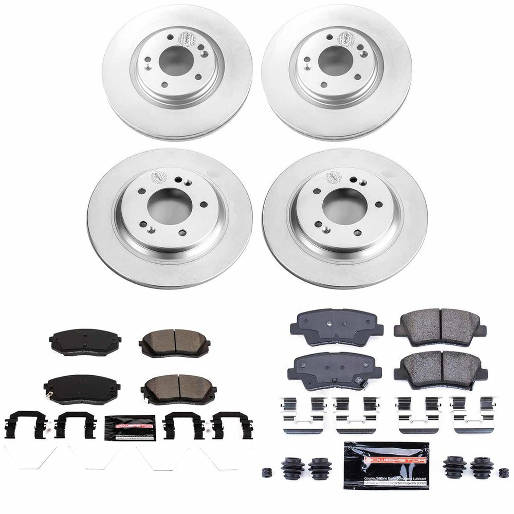 Power Stop Z23 COATED BRAKE KIT CPK8284-23