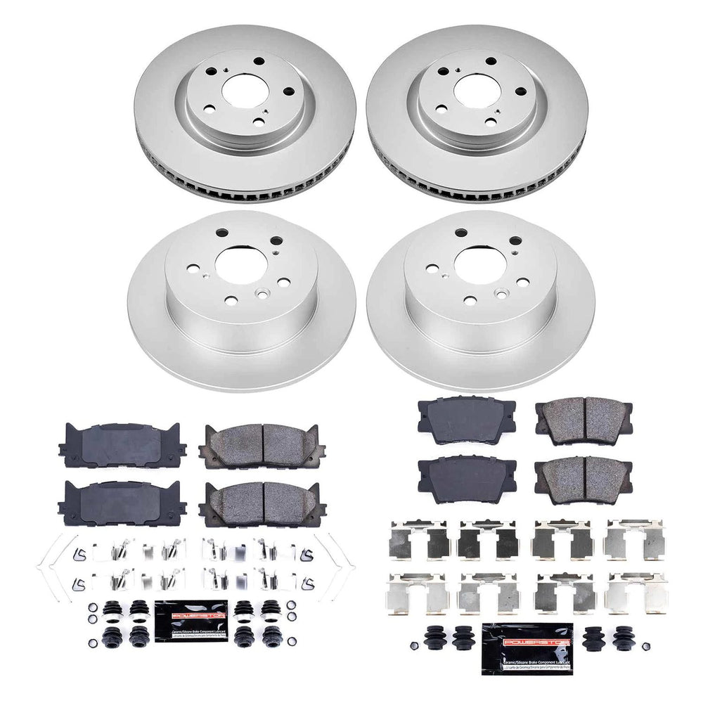 Power Stop Z23 COATED BRAKE KIT CPK2822-23